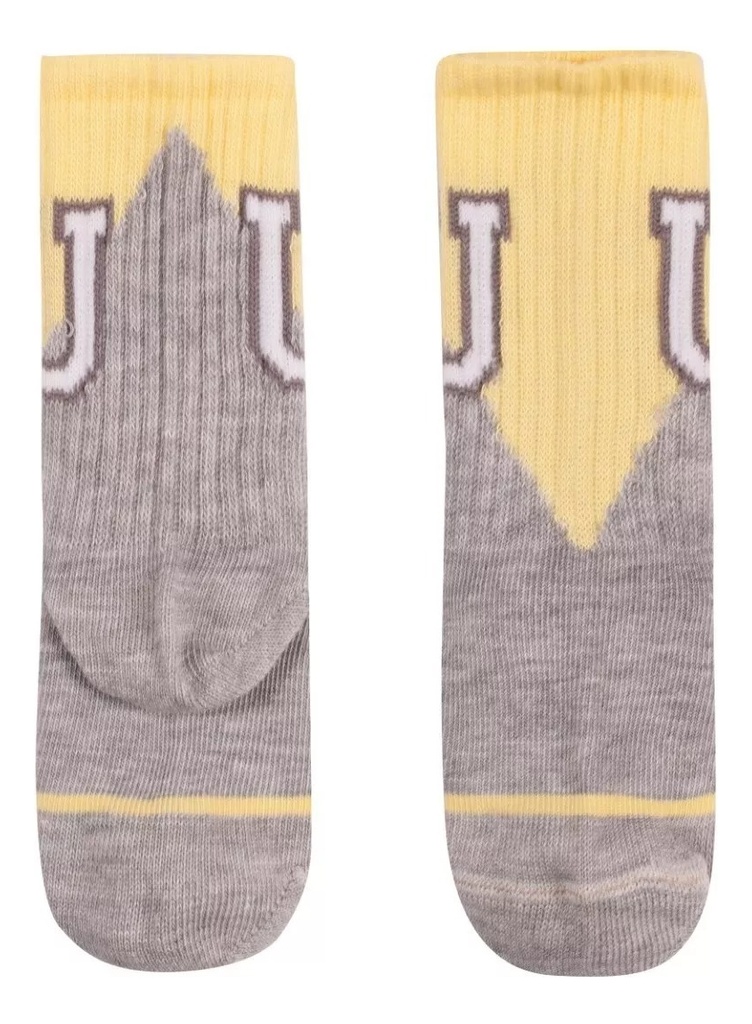 Medias Soquete Estampa U De Nena Varon Algodón Stylo 7263