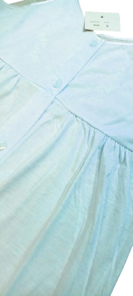 Camison Solero Verano Con Botones Algodon Delle Done 4107