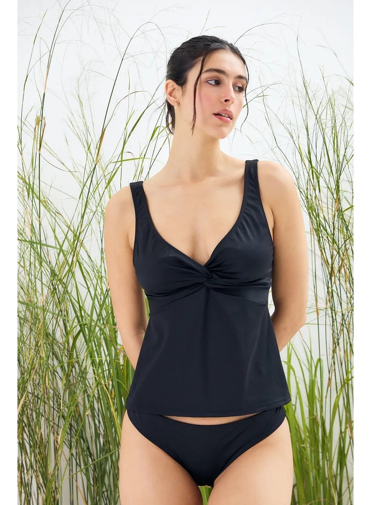 Tankini Musculosa Torzada + Tiro Corto Malla Sweet Lady 788