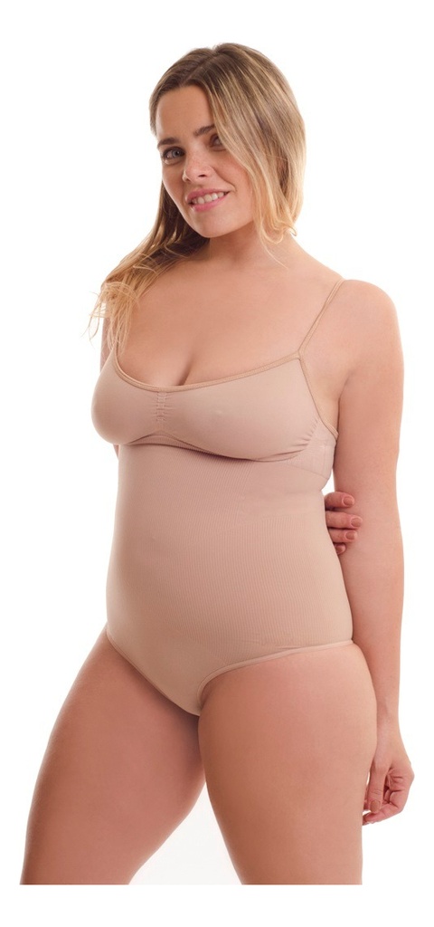Body Colaless Enterito Modelador Reductor Lycra Mora Ar 1859