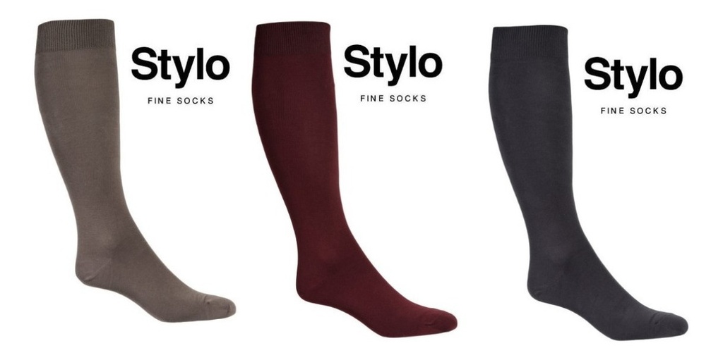 Media De Vestir Hombre De Streech Lisa Stylo Art 207