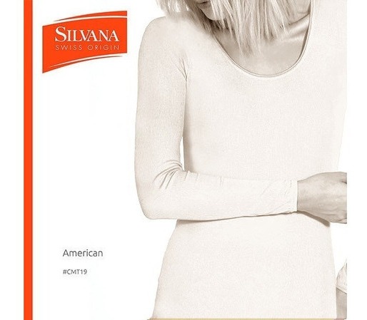 Camiseta Manga Larga Termica  Silvana American  Art Cmt19