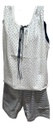 Pijama De Mujer Musculosa + Short Verano Algodon Ferz 828295