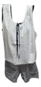 Pijama De Mujer Musculosa + Short Verano Algodon Ferz 828295