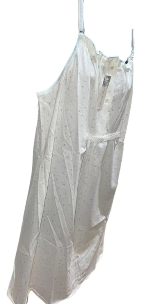 Camison Solero Breteles Verano Algodon Marcela Ferz 827250