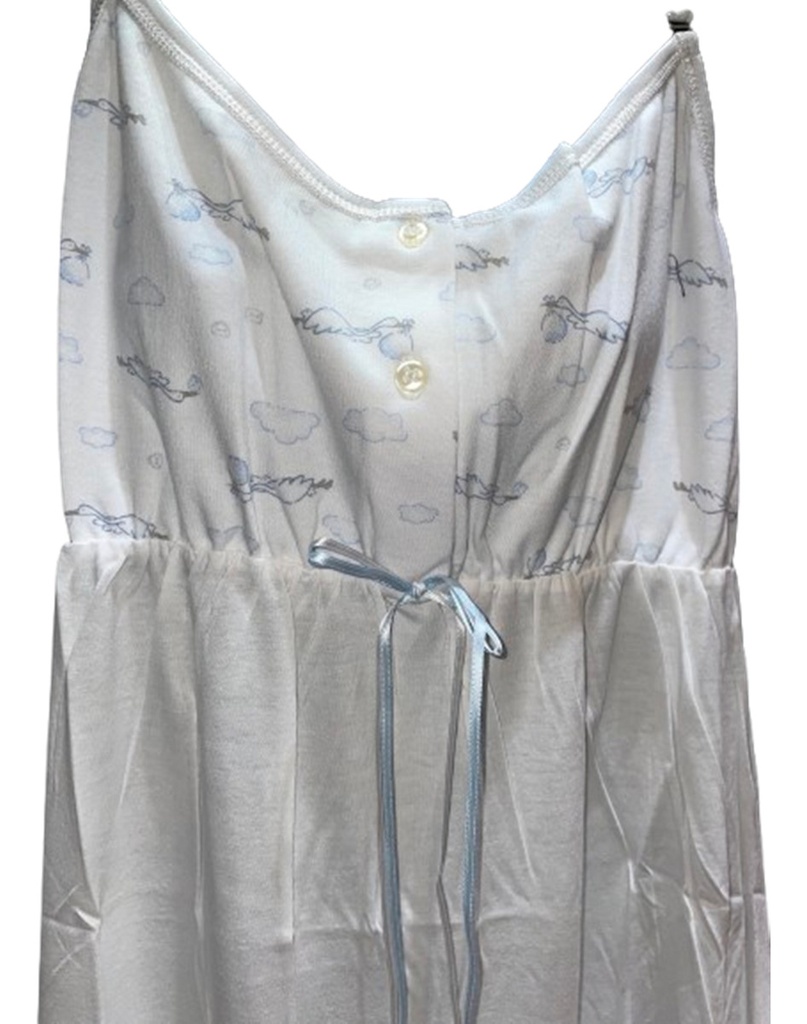 Camison Solero Breteles Verano Algodon Marcela Ferz 827320