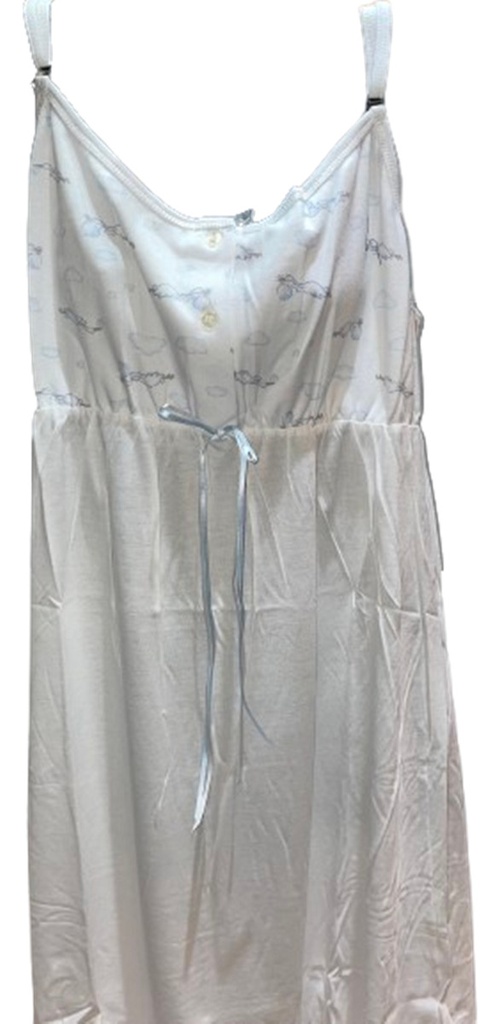 Camison Solero Breteles Verano Algodon Marcela Ferz 827320