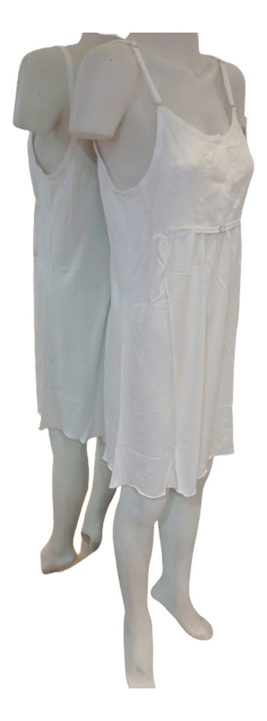 Camison Solero Breteles Verano Algodon Marcela Ferz 827321