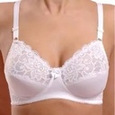 Corpiño Con Aro Jersey Con Puntilla Reductor Perlea Art 7418