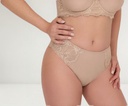 Bombacha Vedetina Tiro Alto Lycra Encaje So Pink! Ar 65302