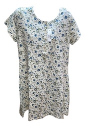 Camison Corto Manga Corta De Algodon Marcela Ferz 827471